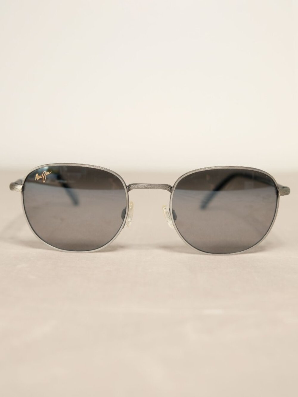 Maui Jim Hana Hou Polarized Sunglasses, Antique Pewter, MJ292-17, Excellent